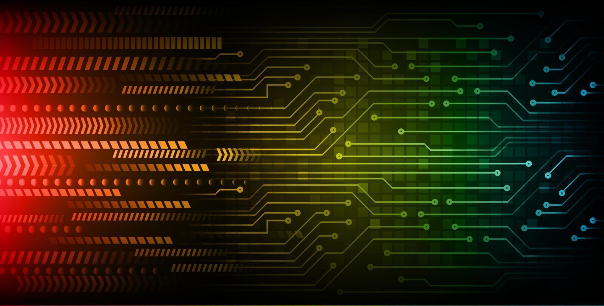 cyber circuit future technology concept background vector