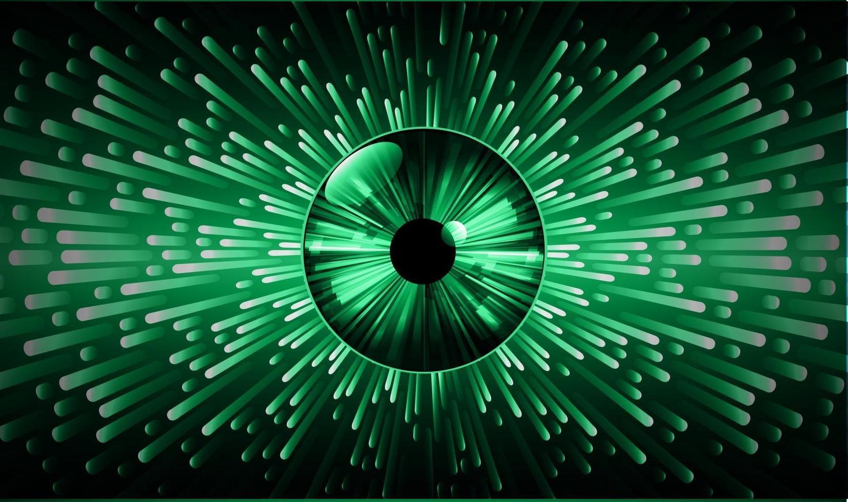 eye cyber circuit future technology concept background vector