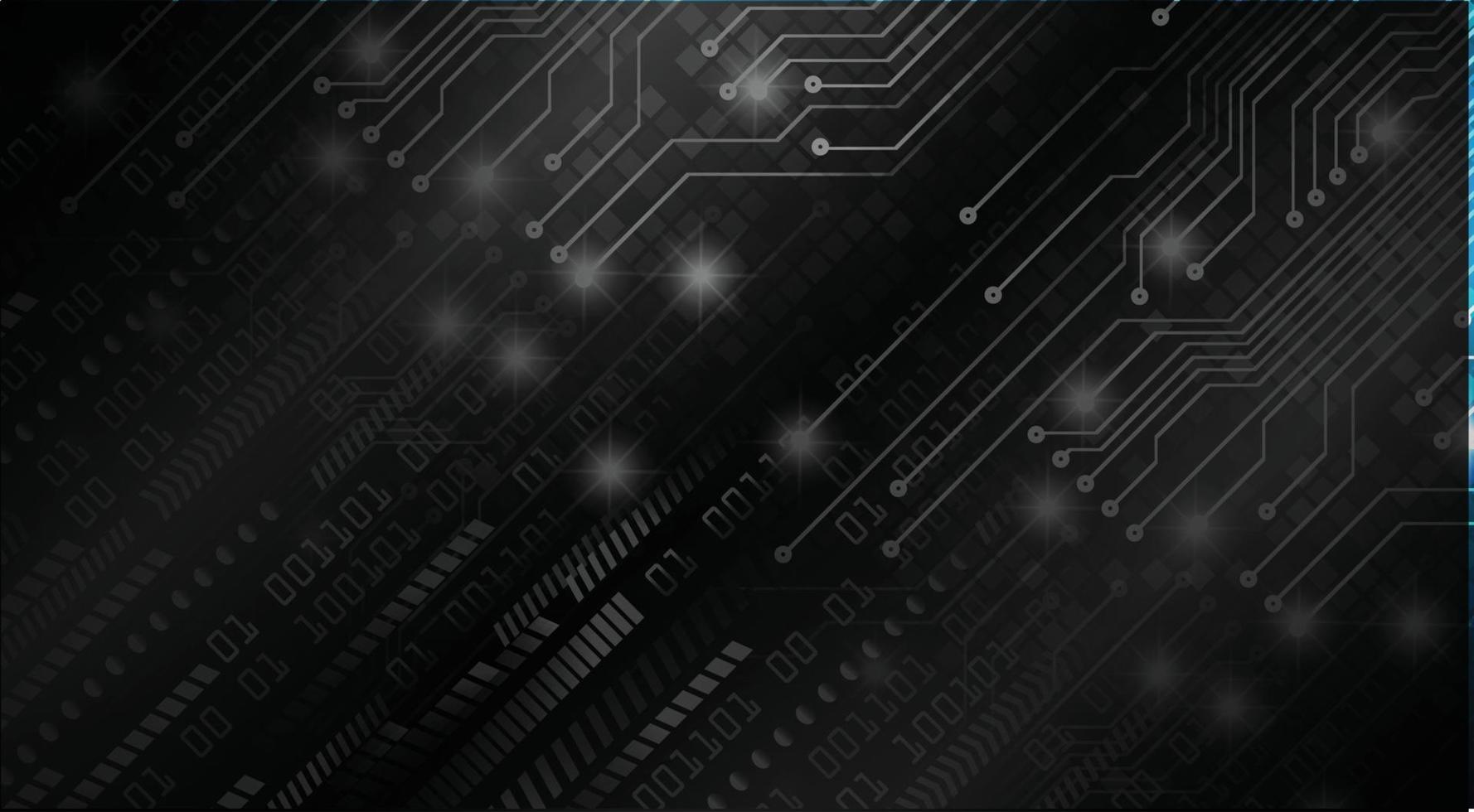 cyber circuit future technology concept background vector