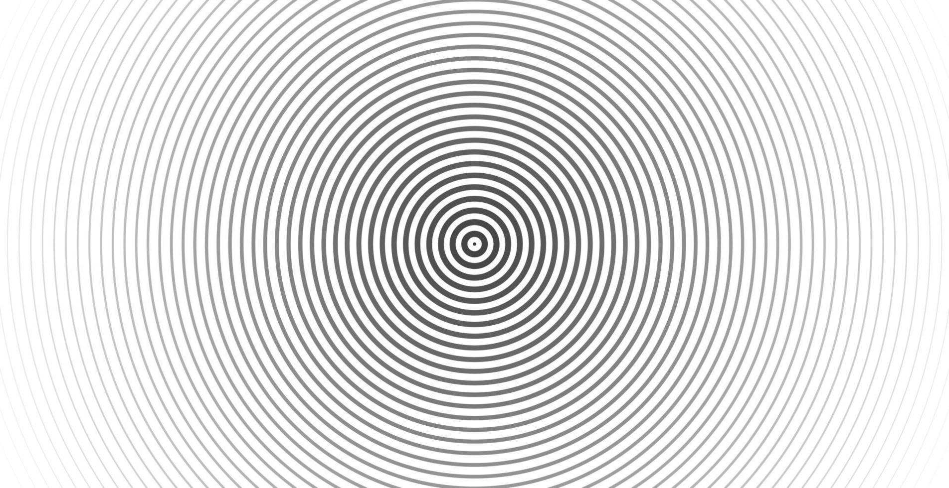 Circle line background sound wave graphics vector