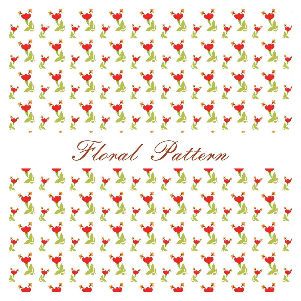 floral pattern. beautiful decorated floral background. vector