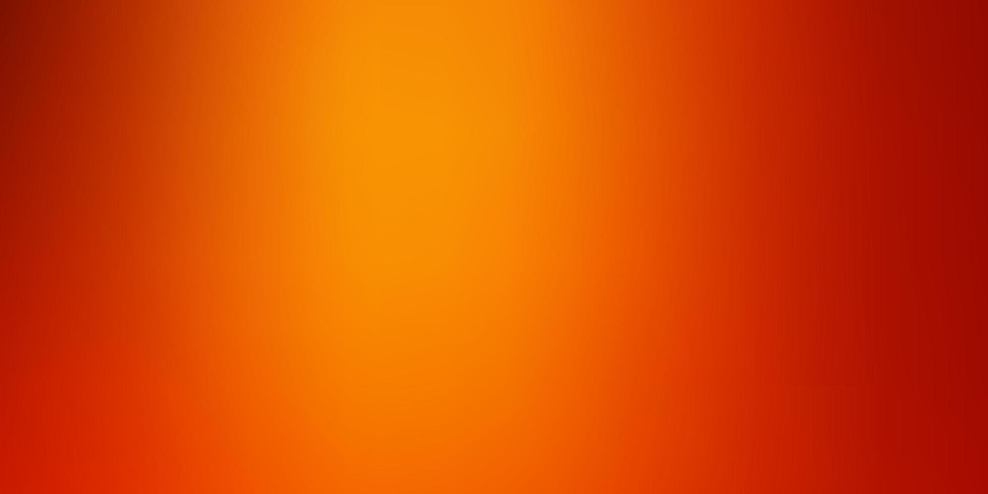 patrón borroso vector naranja claro. Ilustración colorida abstracta con degradado. nuevo lado para su diseño.