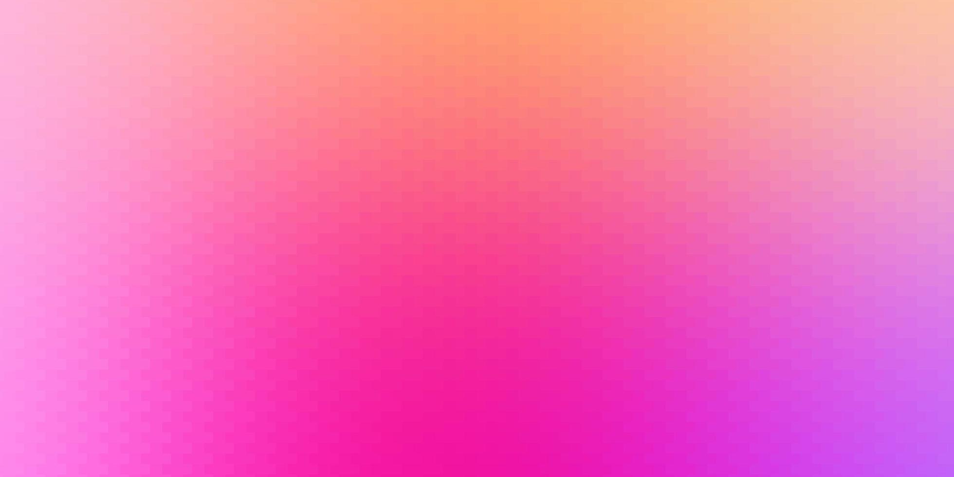 Light Pink, Red vector template in rectangles. Colorful illustration with gradient rectangles and squares. Design for your business promotion.