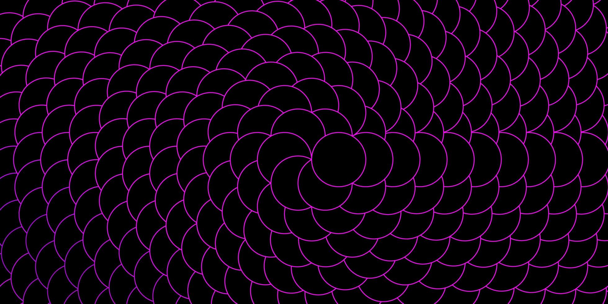patrón de vector de color rosa oscuro con círculos. Ilustración con un conjunto de esferas abstractas de colores brillantes. diseño de carteles, pancartas.