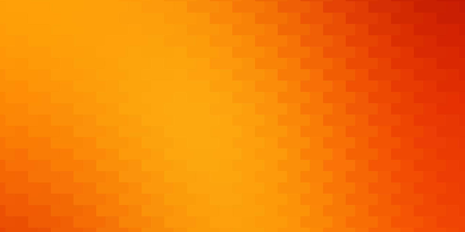 Fondo de vector naranja claro en estilo poligonal. diseño moderno con rectángulos en estilo abstracto. patrón para folletos de negocios, folletos