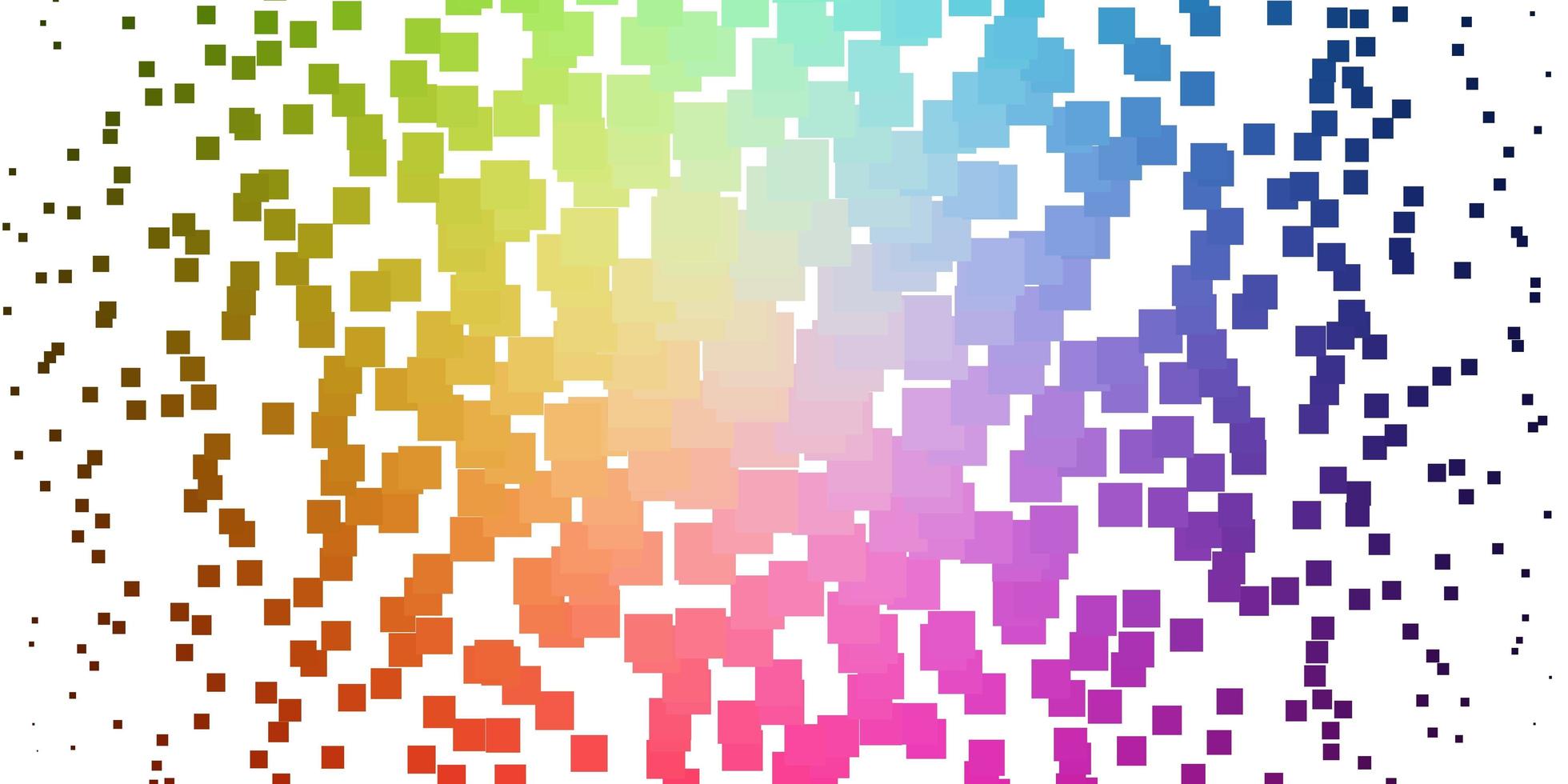 Light Multicolor vector background with rectangles. Abstract gradient illustration with rectangles. Pattern for business booklets, leaflets