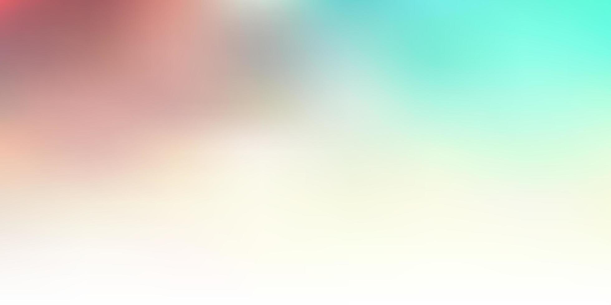 Light multicolor vector gradient blur backdrop.