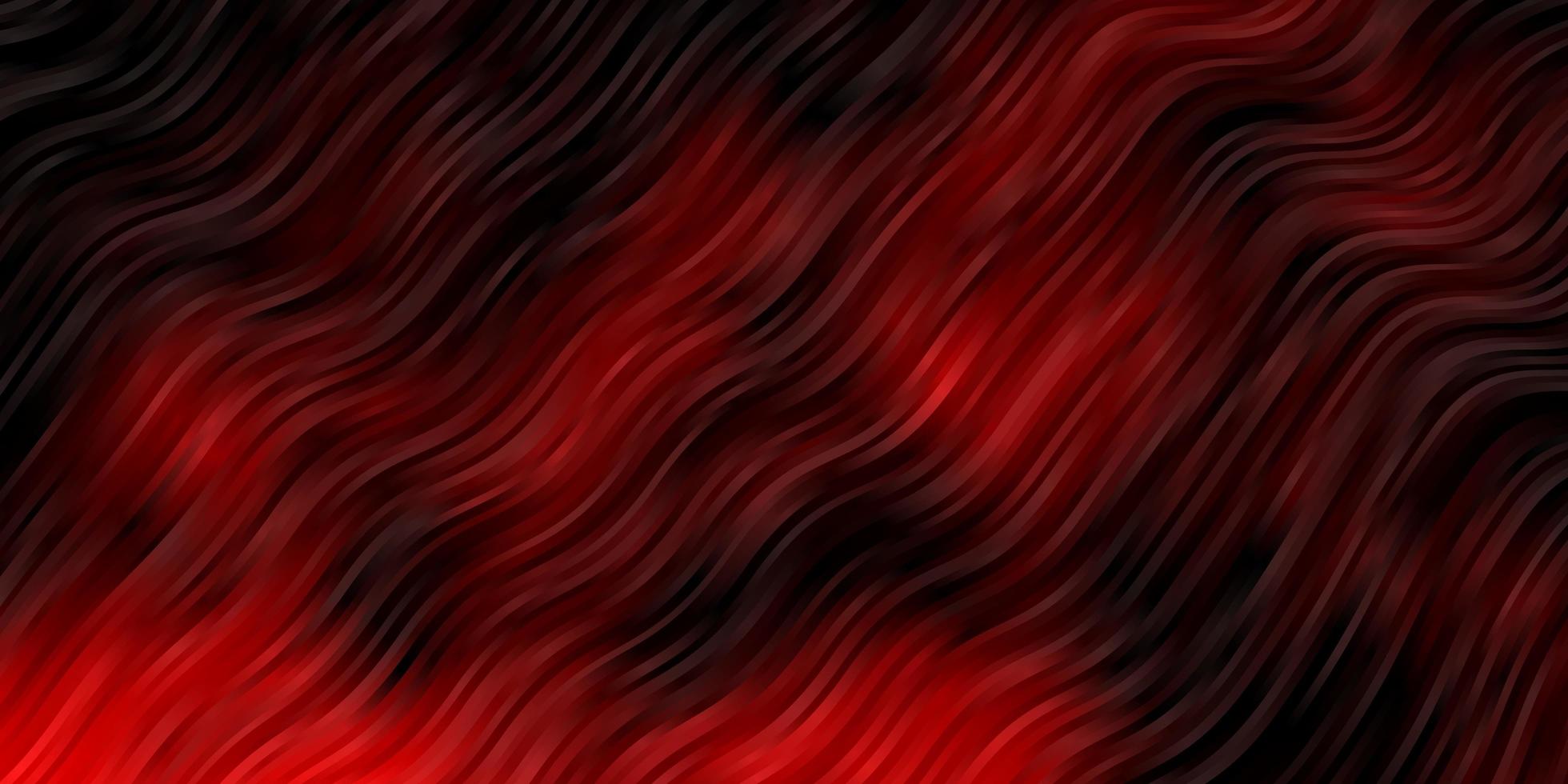 Dark Orange vector pattern with lines. Colorful illustration, which consists of curves. Pattern for booklets, leaflets.