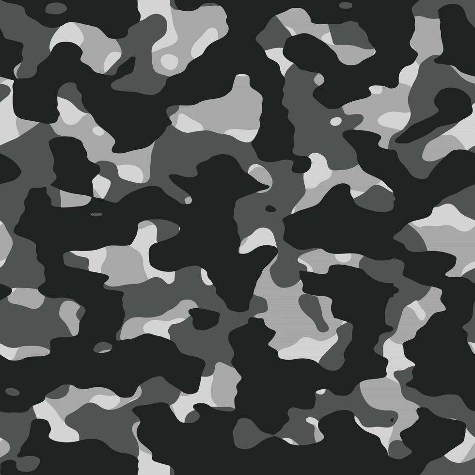 Military and army camouflage seamless pattern vector