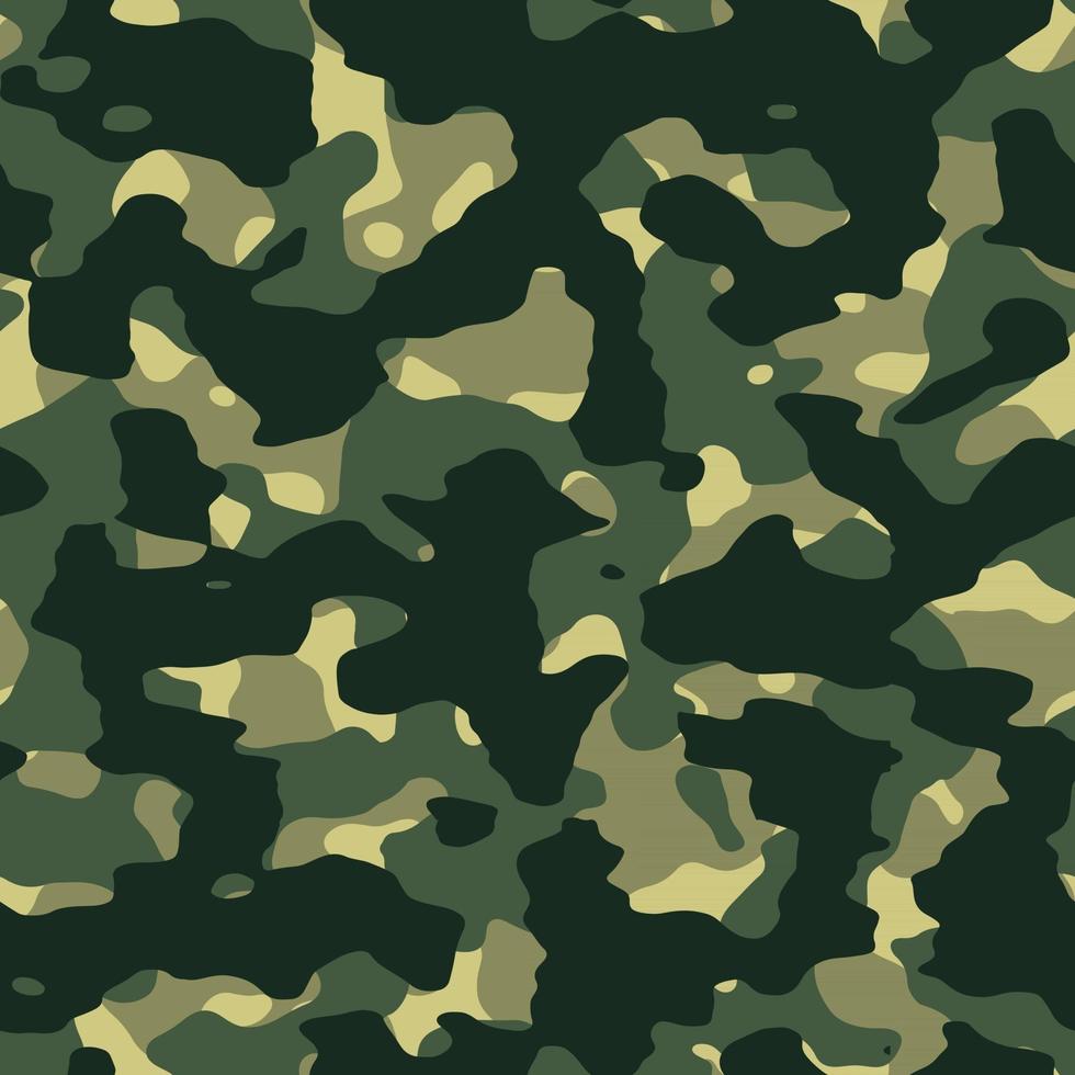Military and army camouflage seamless pattern vector