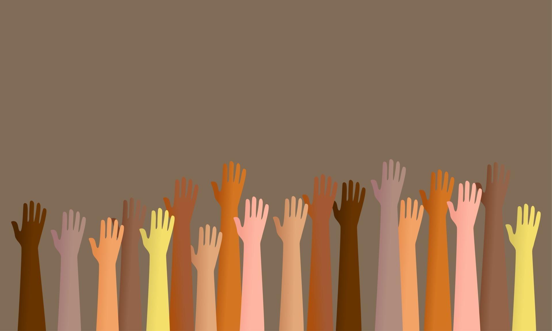 Helping Hands Community 2810831 Vector Art at Vecteezy