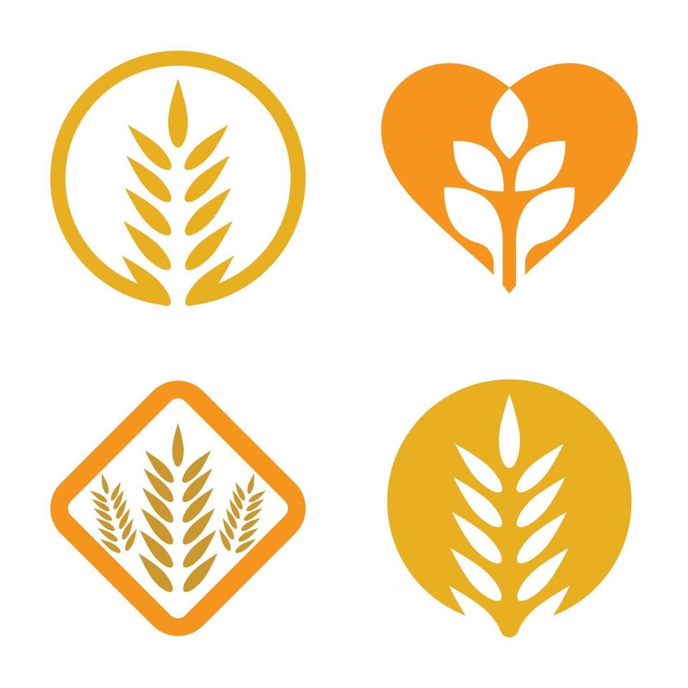 Leaf logo images vector