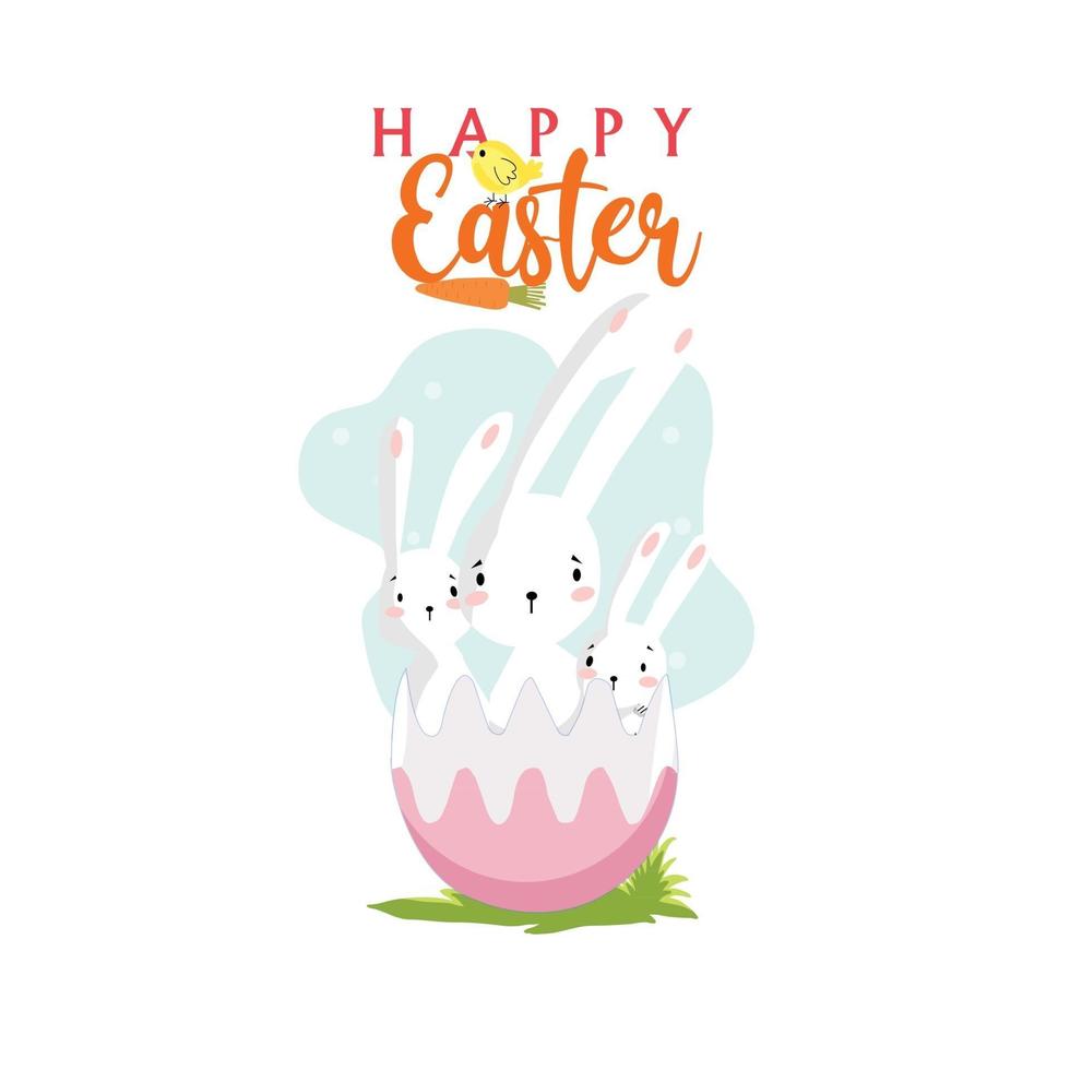Happy  Easter Party vector