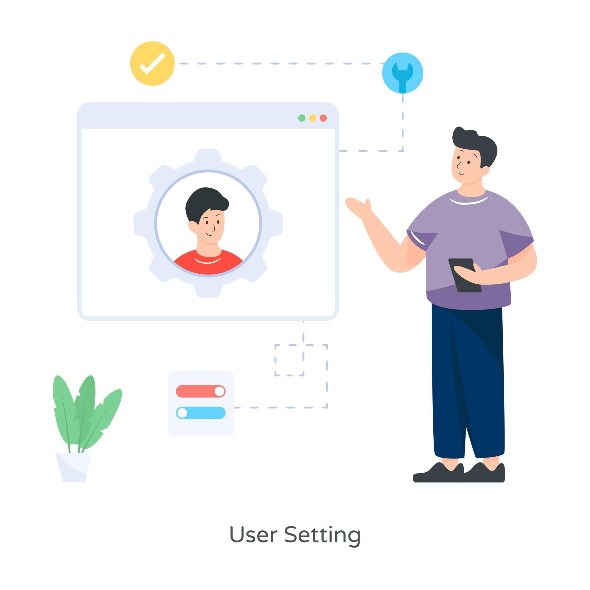 Set users