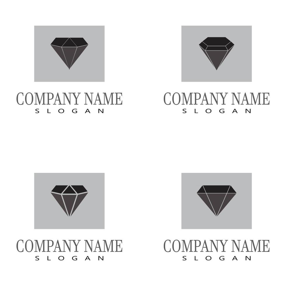 Diamond Logo Template vector icon illustration design