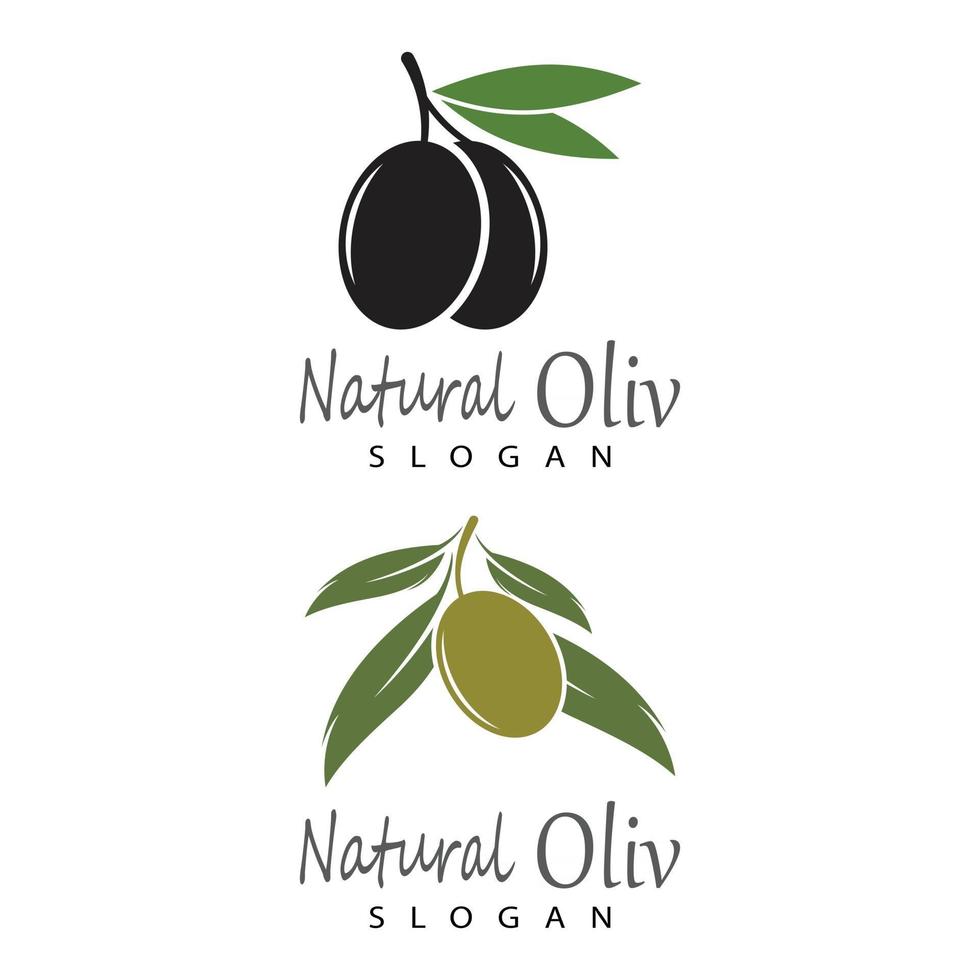 olive icon vector illustration design template