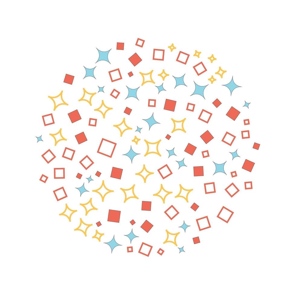 Abstract geometric background vector