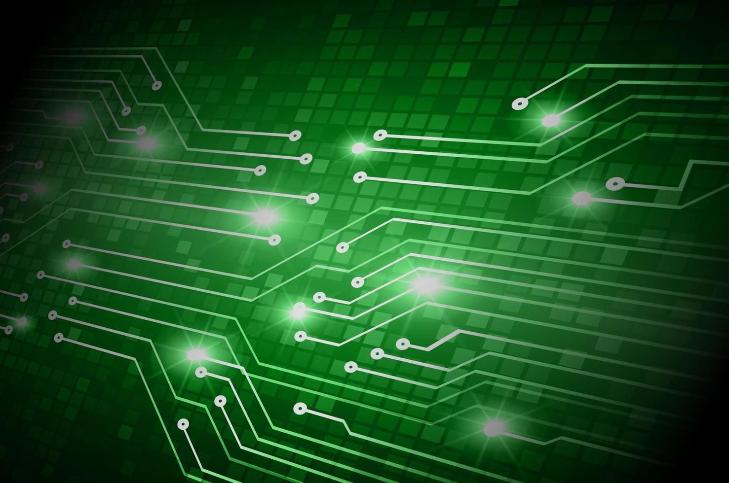 cyber circuit future technology concept background vector