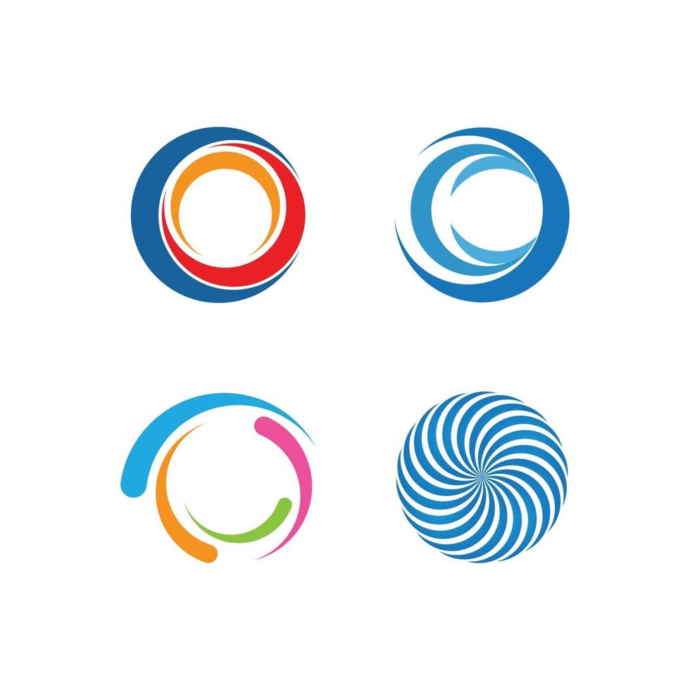 circle logo vector