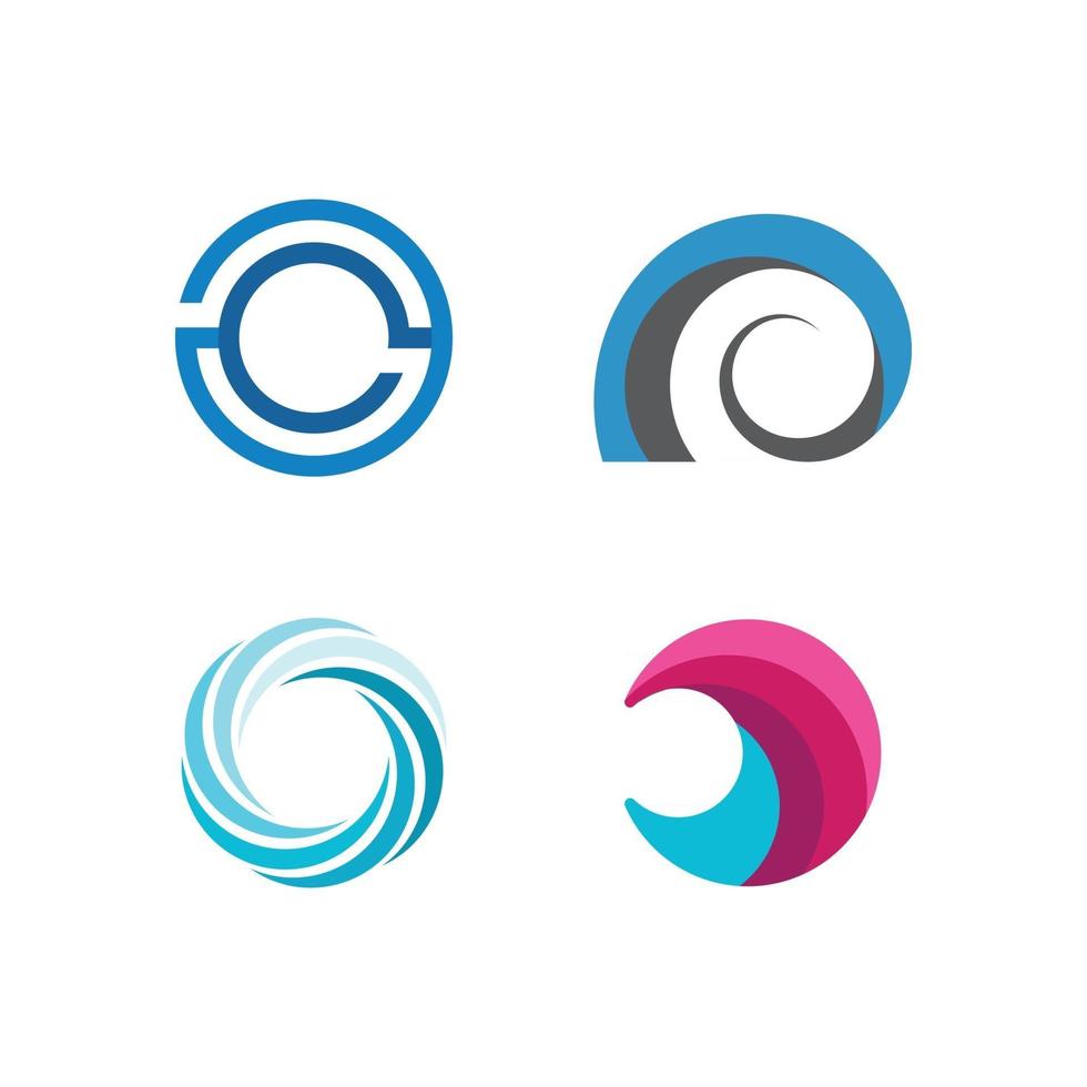 circle logo vector