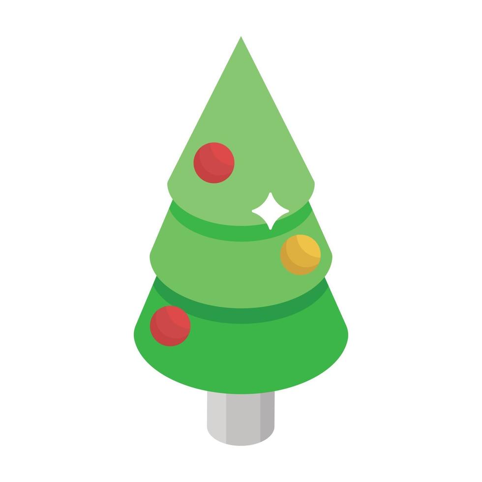 Christmas Tree Elements vector