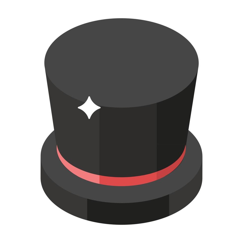 Top Hat Elements vector