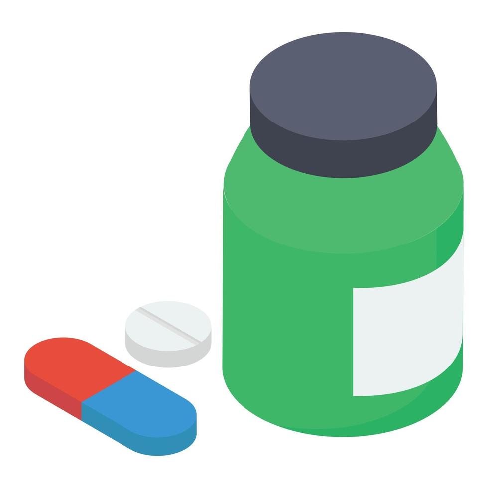 Medicine Jar Concepts vector