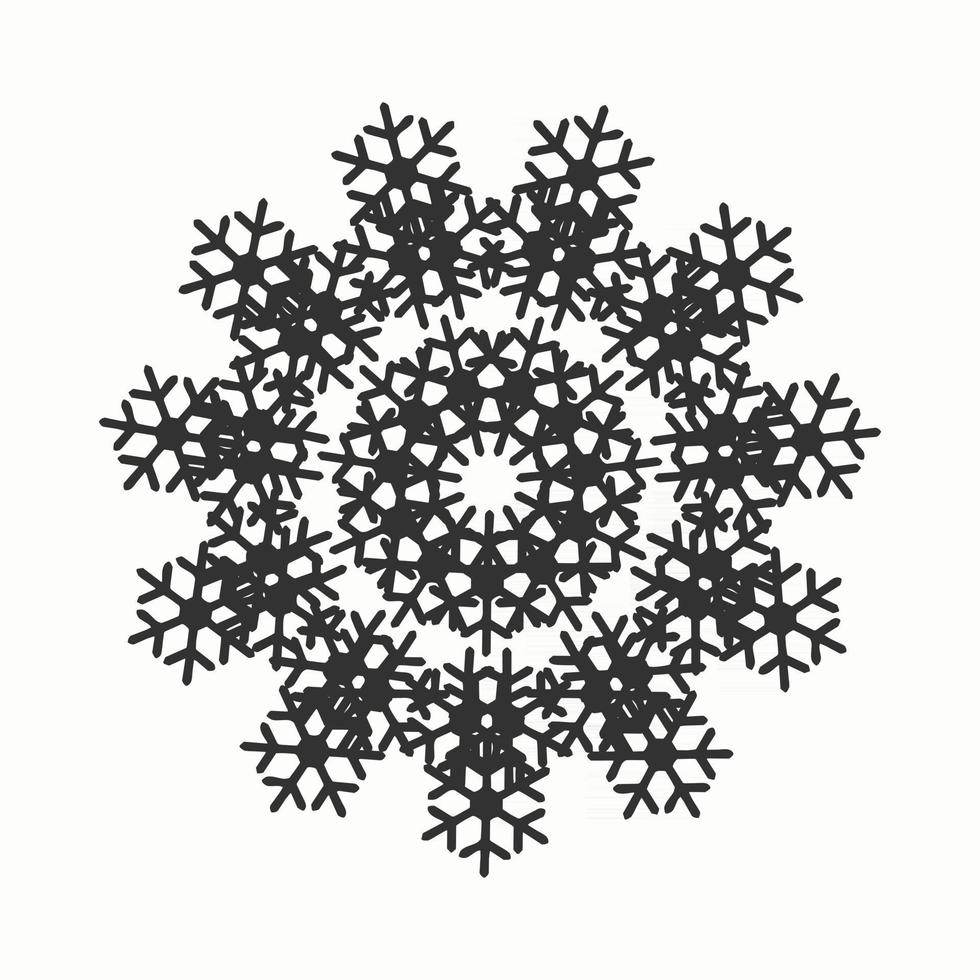 diseño decorativo y ornamental mandala vector