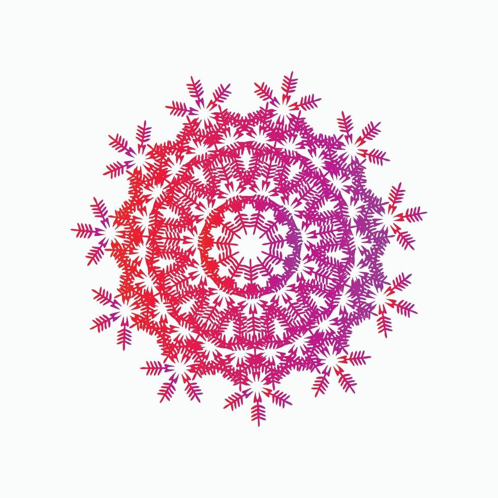 Mandala Decorative And Ornamental Abstract Colorful design vector