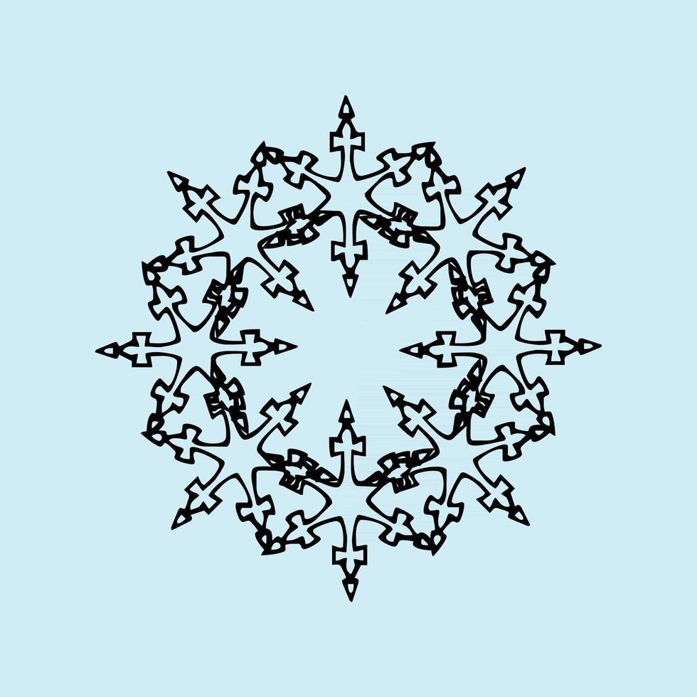 Mandala Decorative And Ornamental Design vector