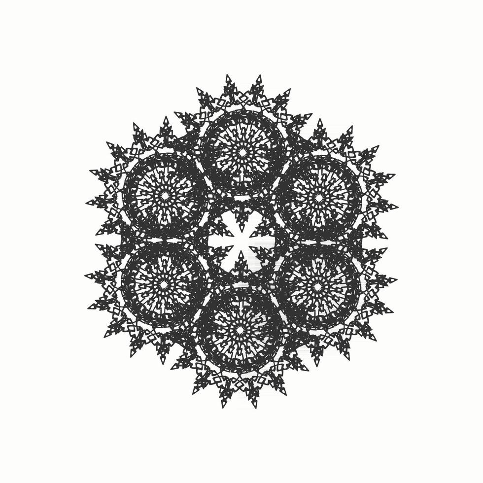 Mandala Decorative And Ornamental Design vector