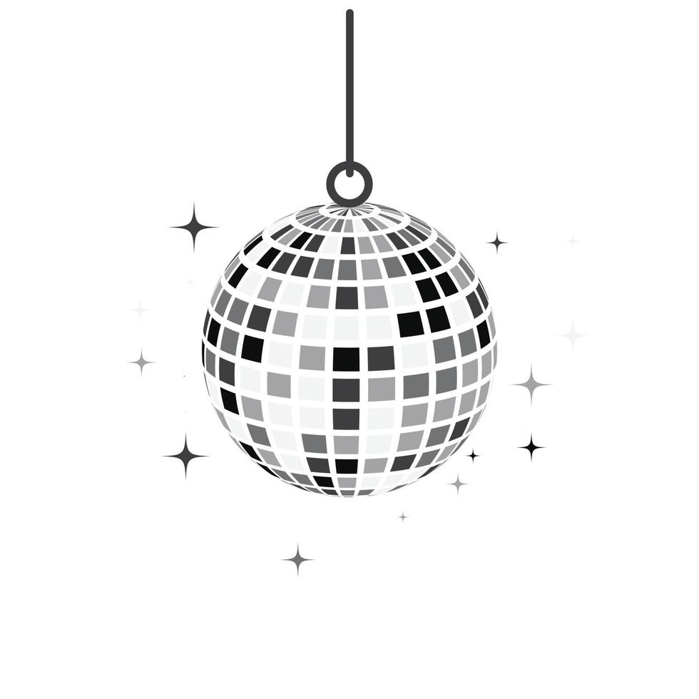 Fond boule à facette disco Illustration Stock