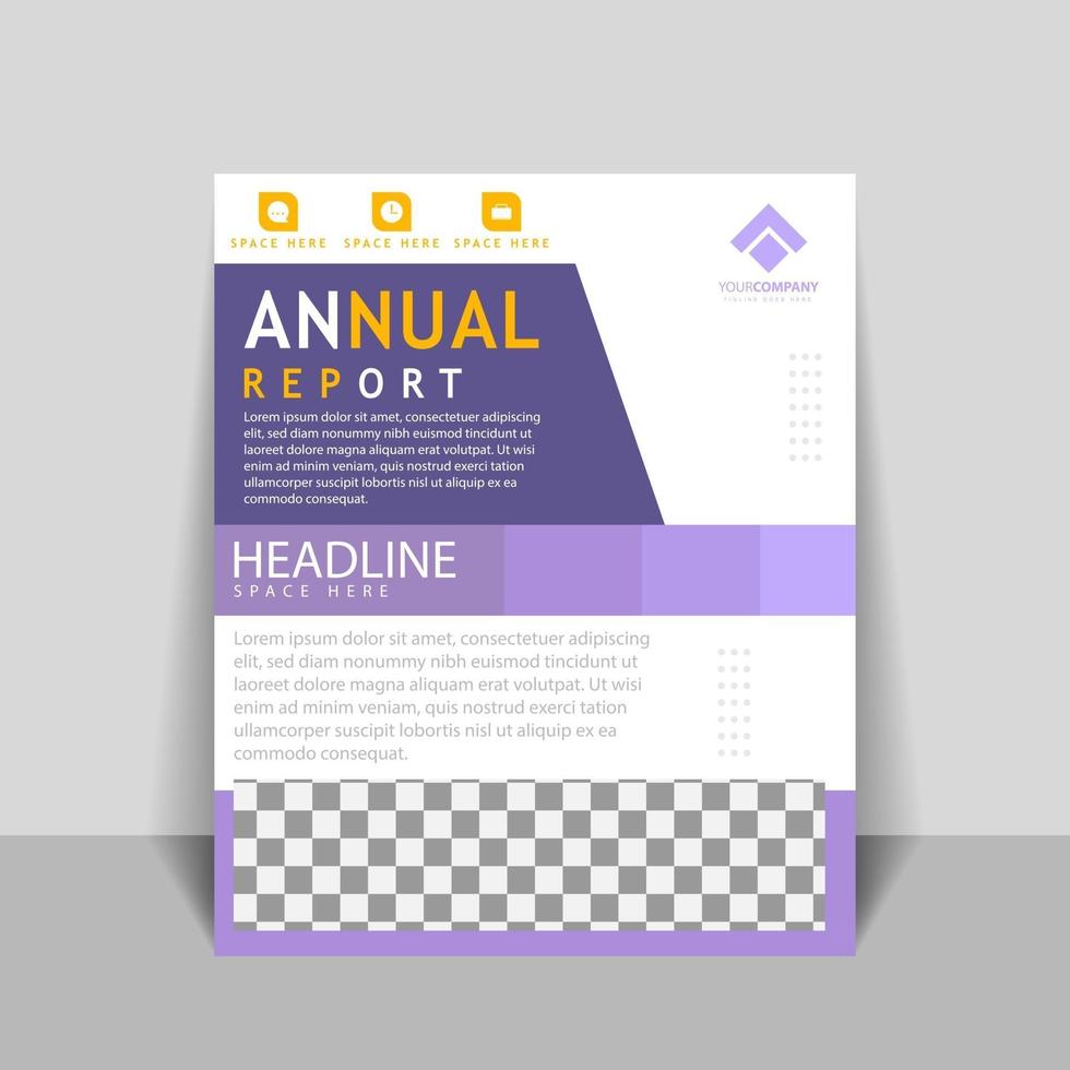 Cover designs for annual reports and business catalogs vector