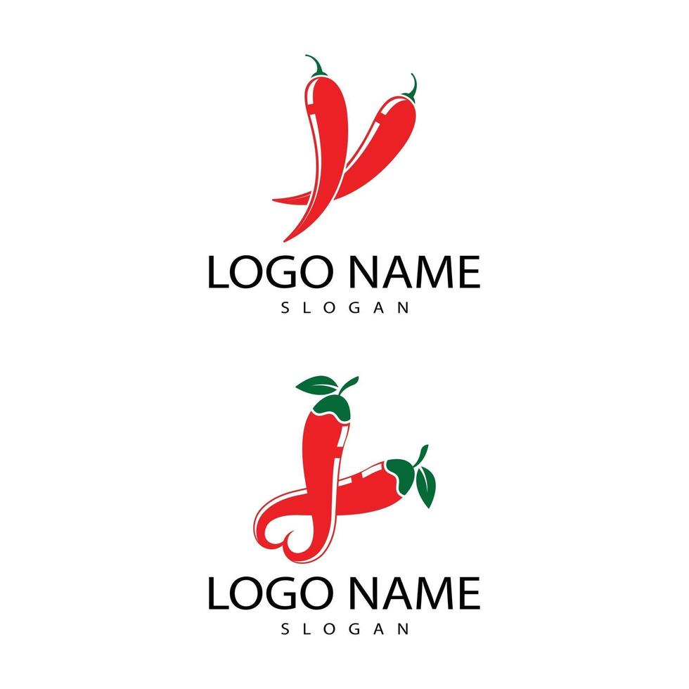 Red hot natural chili icon vector Illustration