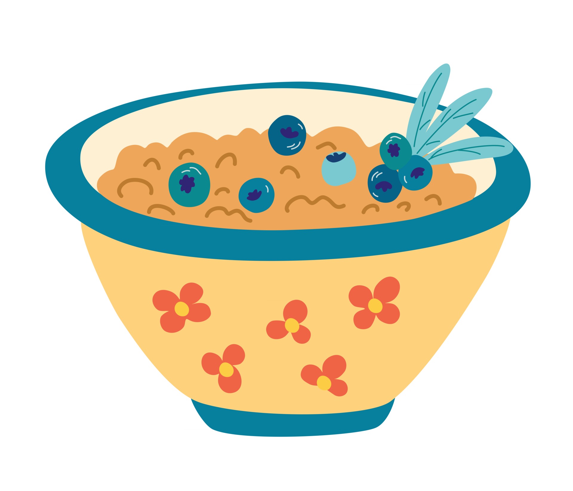 Porridge illustration