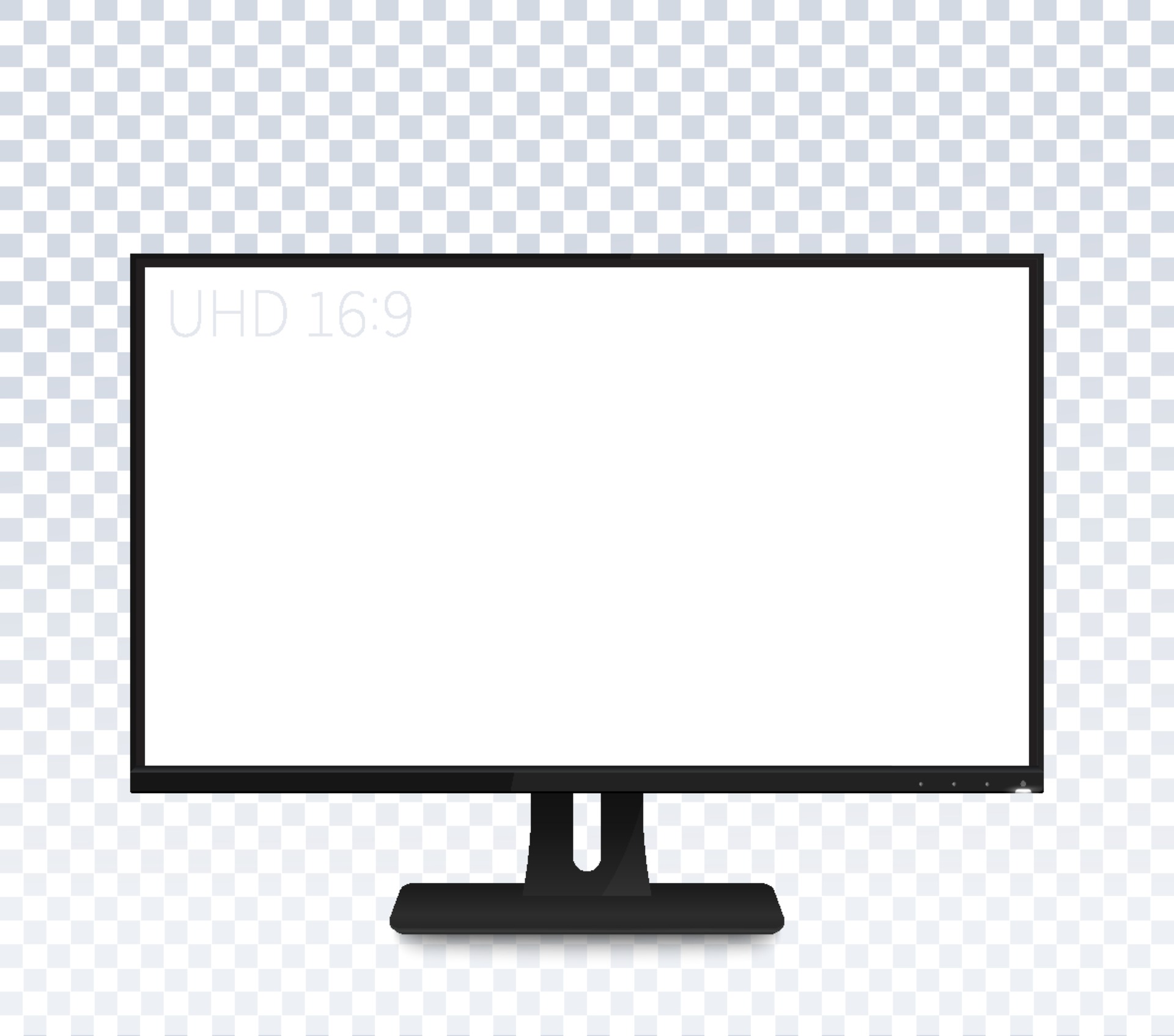 Computer monitor with wide blank screen 2815648 Vector Art at Vecteezy