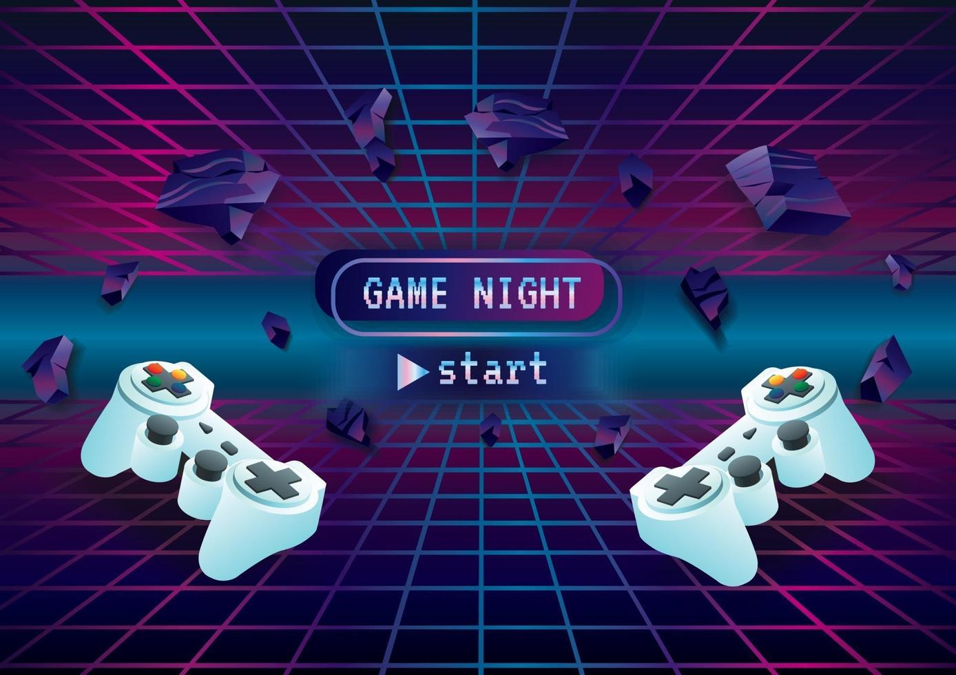 Game battle zone game art background vector