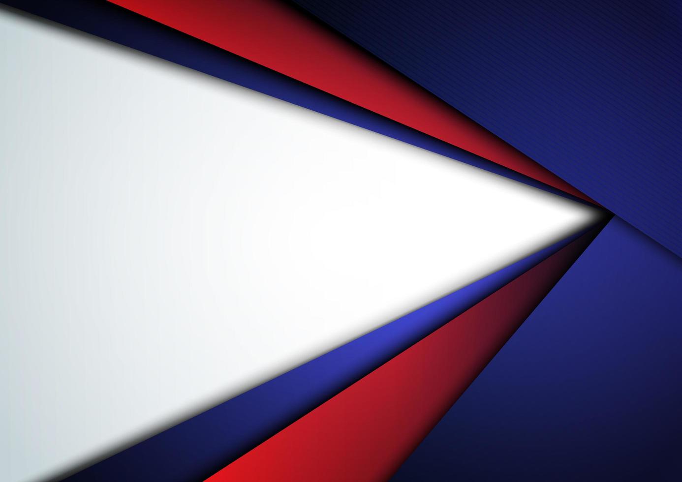 Abstract template blue and red elegant geometric layer background. Modern concept. vector