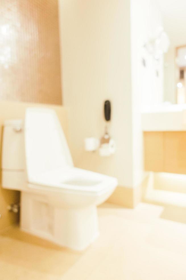 Abstract blur and defocused bathroom and toilet interior photo