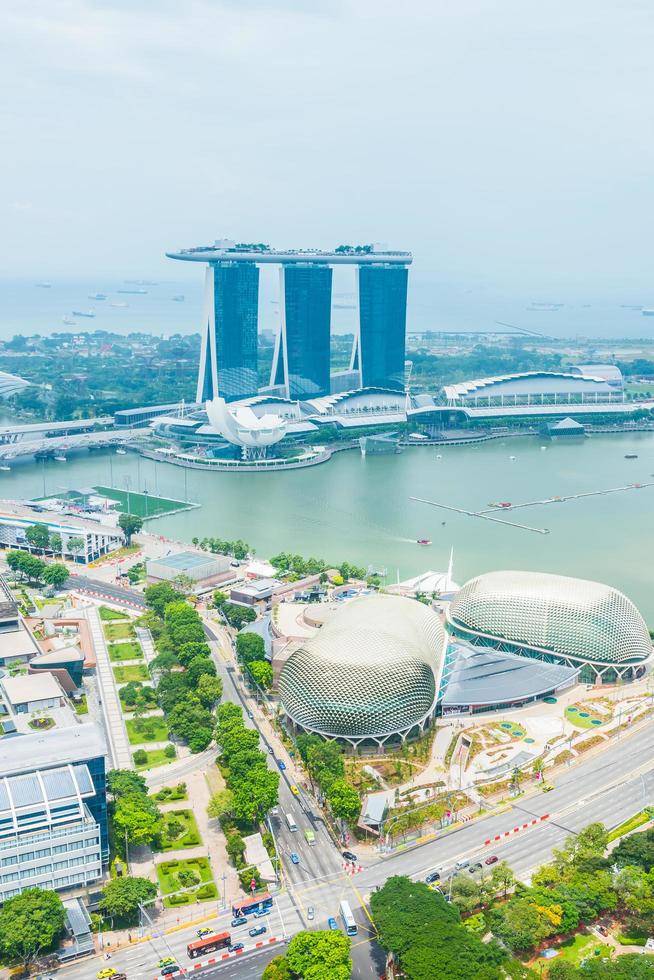Singapore cityscape skyline photo