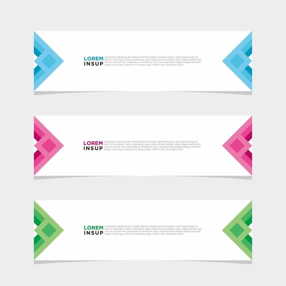 banner de vector moderno fondo web plantilla de diseño abstracto