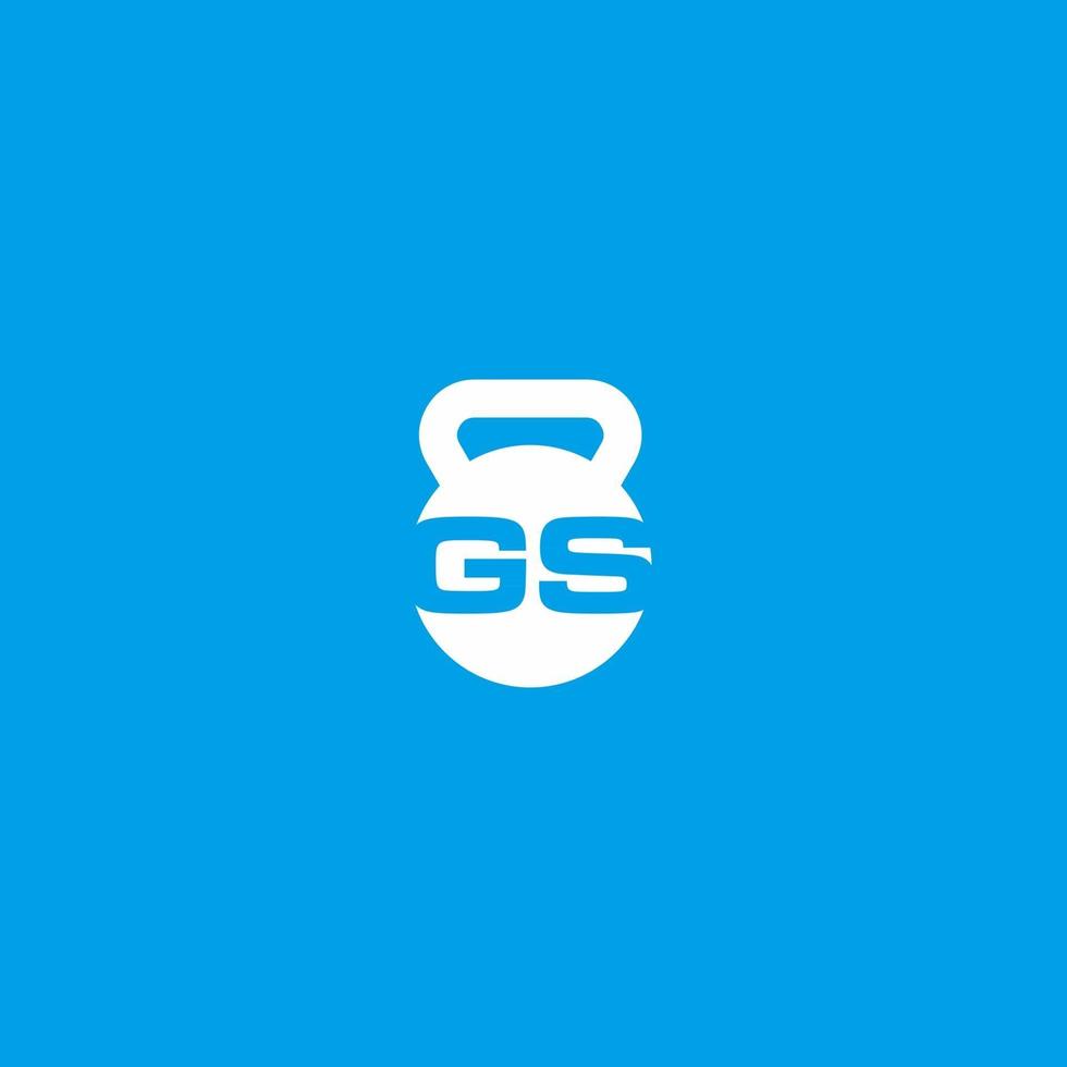 GS Logo monogram modern design template vector