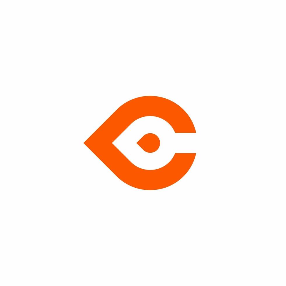 C Logo monogram modern design template vector