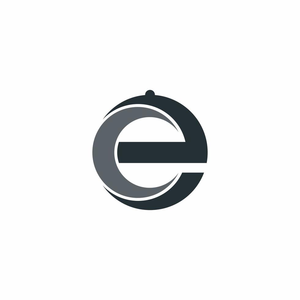 CE Logo monogram modern design template vector