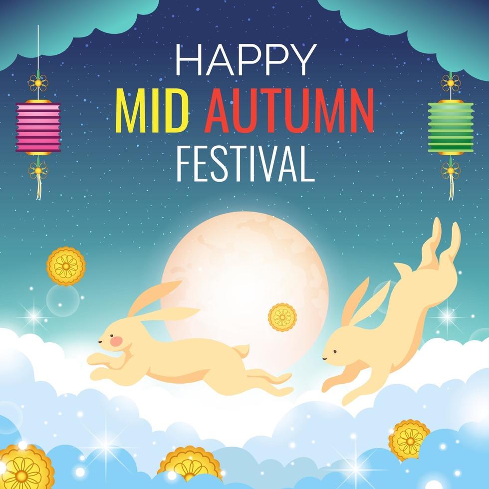 Mid Autumn Festival vector