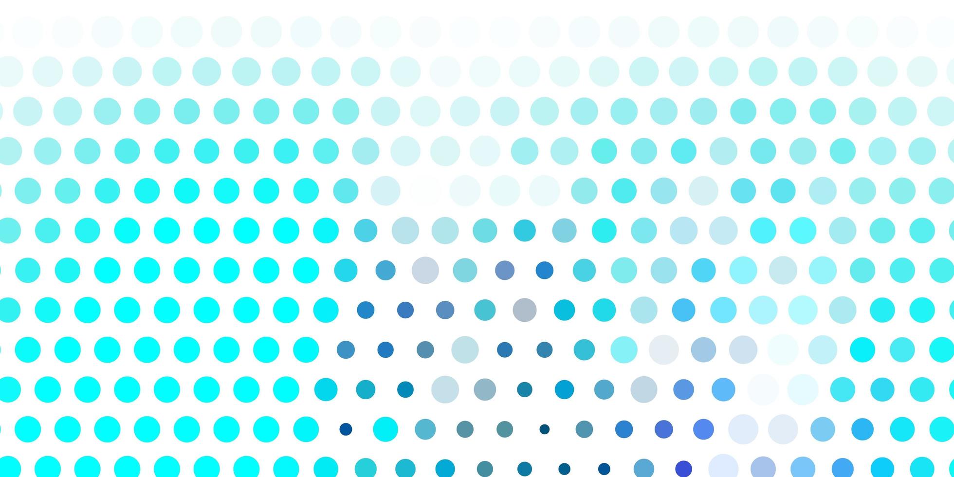 Light blue dots vector template with circles.