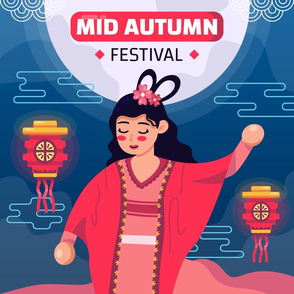 Mid Autumn Festival vector