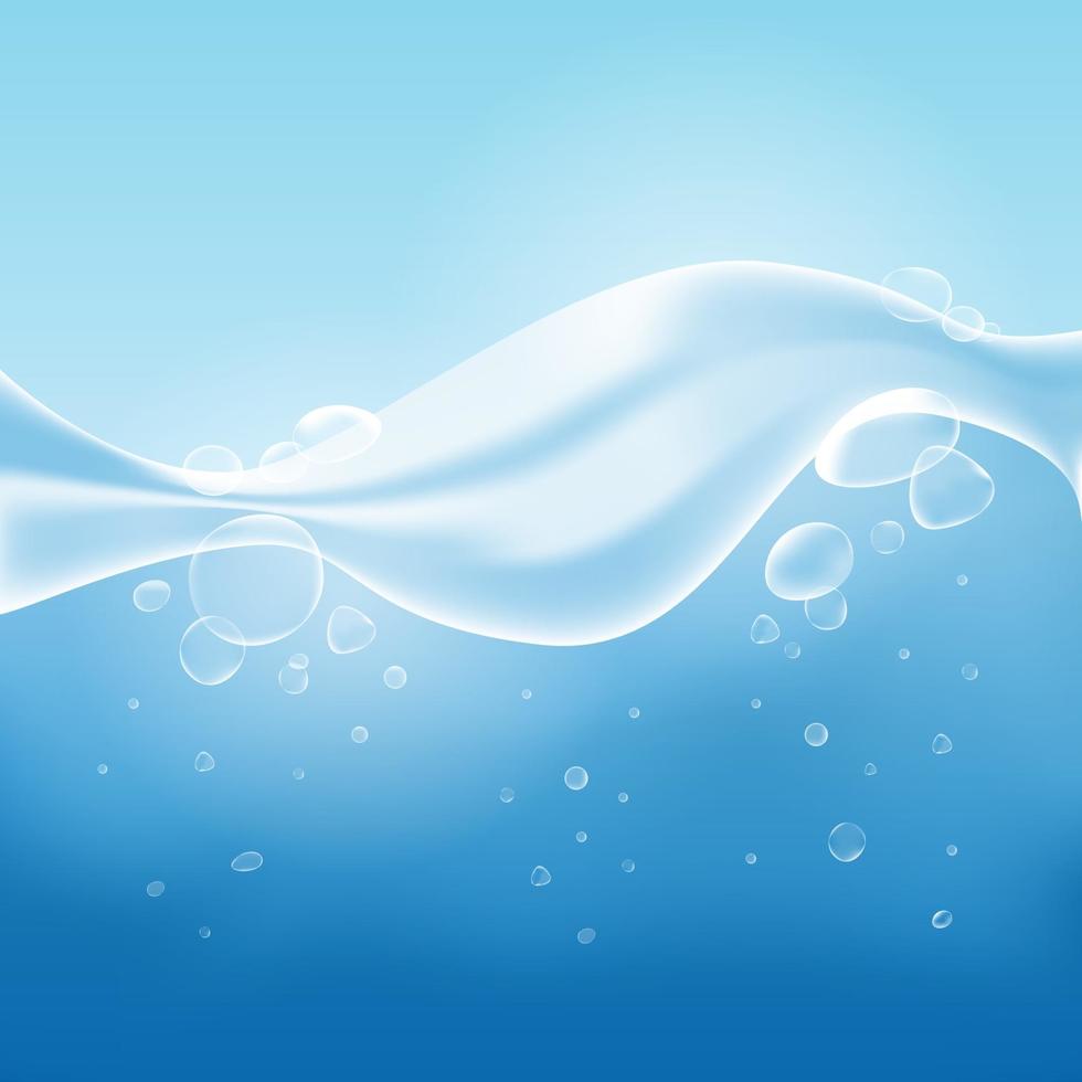 Water Splash Background vector