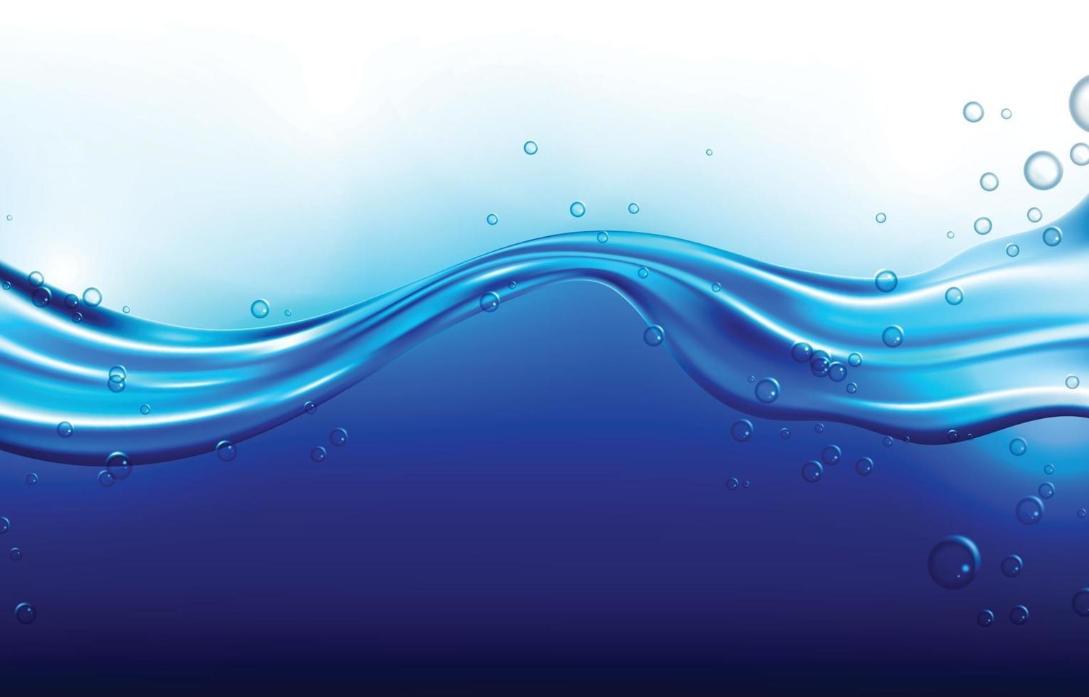 Clear Watersplash Background vector