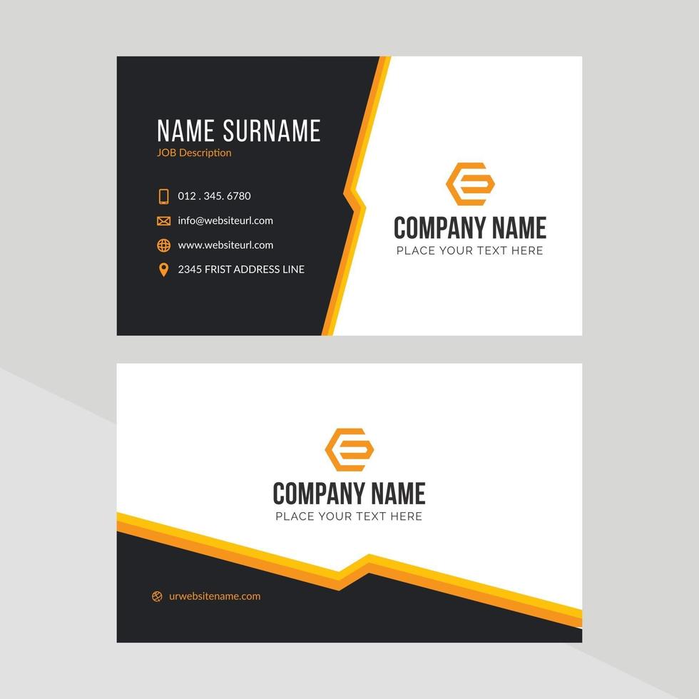 Modern Creative Business Card Template vector